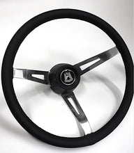 Cargar imagen en el visor de la galería, Volante Wolfsburgo estrella CROMO/NEGRO