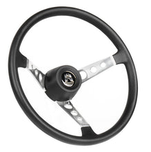 Cargar imagen en el visor de la galería, Volante Wolfsburgo 9 agujeros CROMO/NEGRO