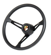 Cargar imagen en el visor de la galería, Volante Porsche Estrella CROMO/NEGRO