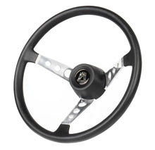 Cargar imagen en el visor de la galería, Volante Wolfsburgo 9 agujeros CROMO/NEGRO