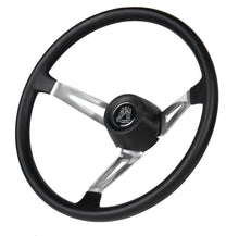 Cargar imagen en el visor de la galería, Volante Wolfsburgo estrella CROMO/NEGRO