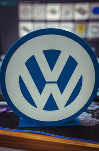 Cartel VW Luminoso