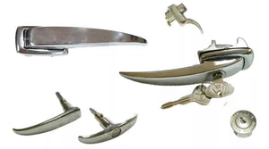 Kit/juego cerraduras/manijas kombi T1 unica llave