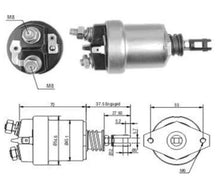 Cargar imagen en el visor de la galería, Solenoide Tipo Bosch Volkswagen Fusca
