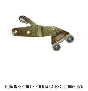 Guia inferior de puerta lateral corrediza