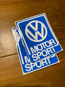 Sticker MOTOR SPORT